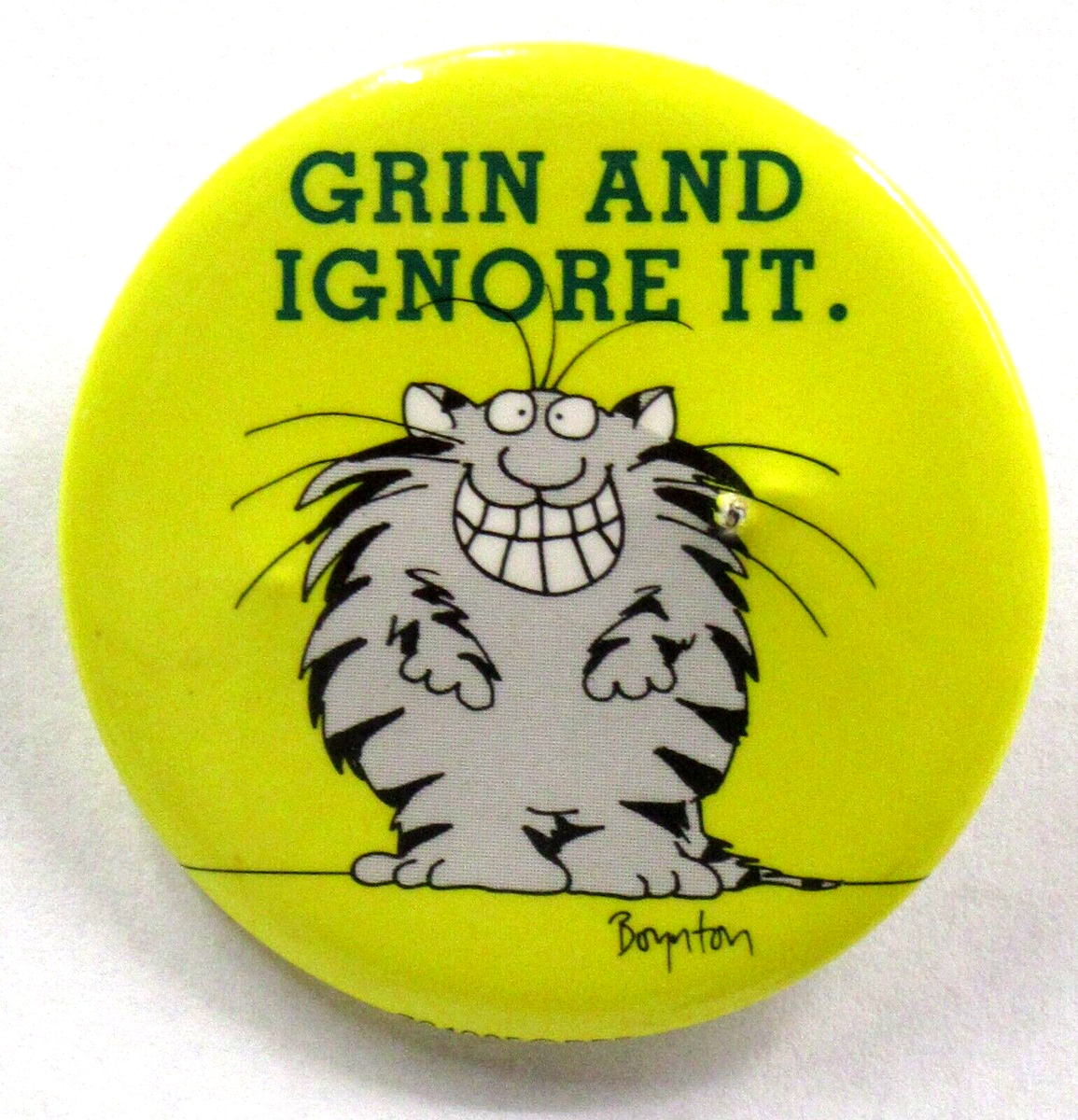 GRIN AND IGNORE IT cat 1.75