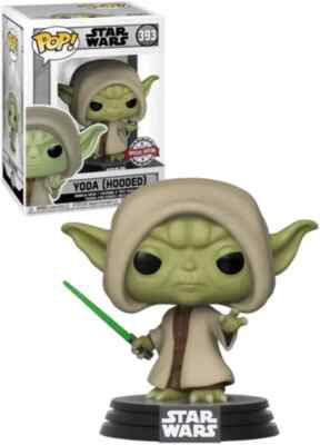 Yoda Hooded · Star Wars · Funko Pop #393 · Special Edition · Bobble Sealed · NEW