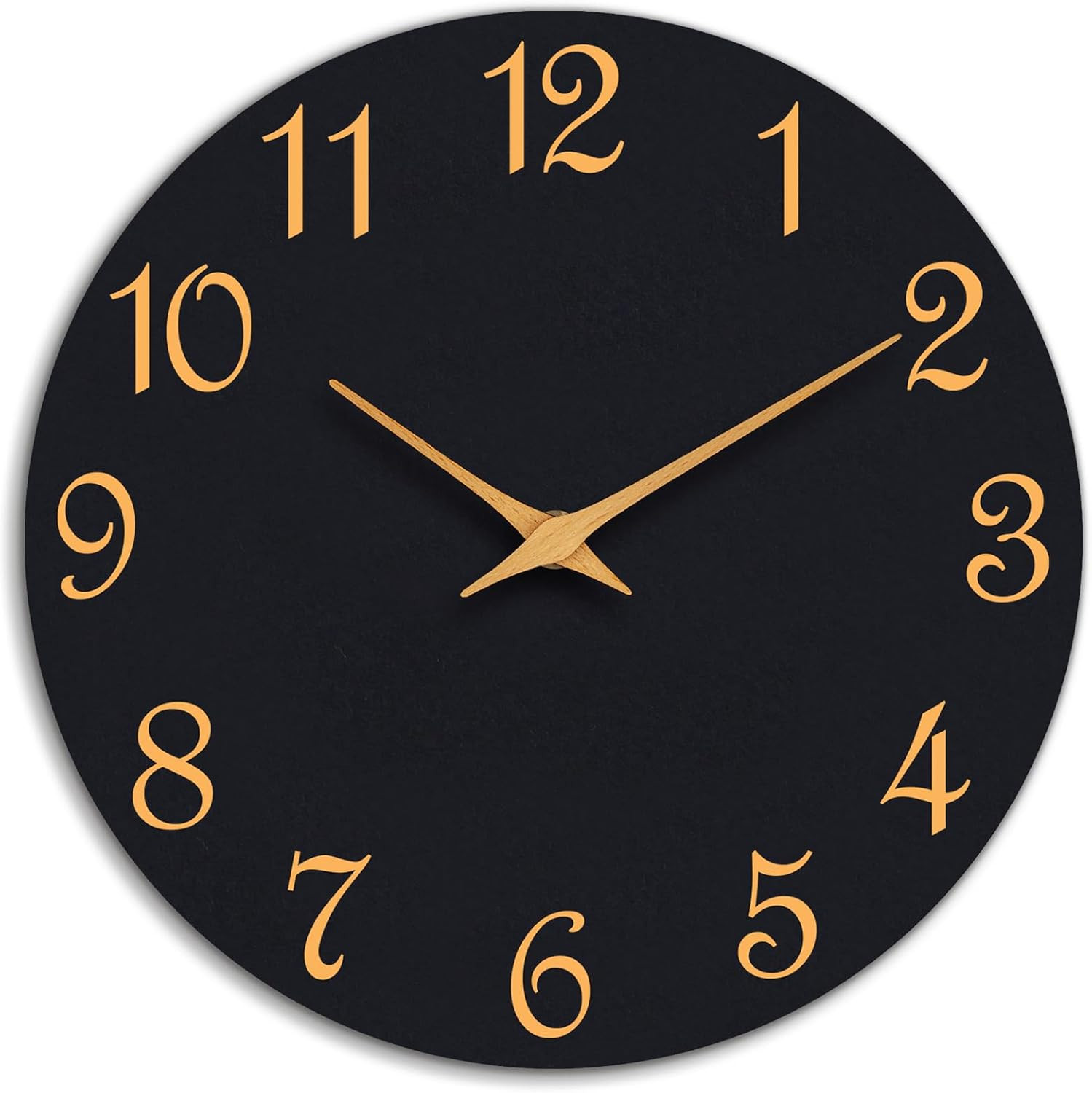 8" Modern Wall Clocks Battery Operated Silent Non Ticking Clock Decorative for K
