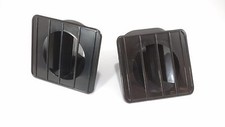 Black Inside Dash Defroster Duct Vents For 67-72 Chevy Gmc Truck Pair Set