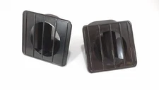 Black Inside Dash Defroster Duct Vents for 67-72 Chevy GMC Truck (Pair / Set)