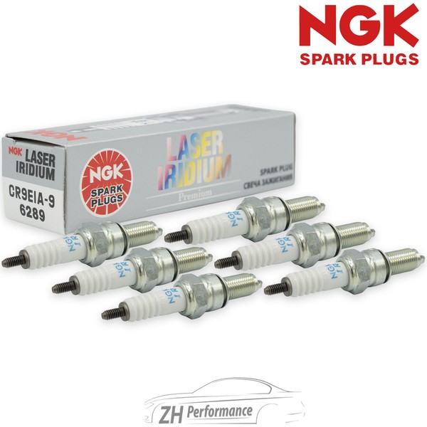 6X NGK 6289 CR9EIA-9 Iridium IX ZüNdkerze FüR Suzuki GSX-R 1000, K7-K9 Kawasaki-image