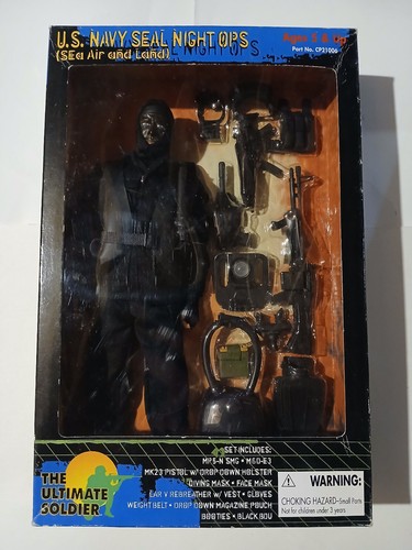 Ultimate Soldier U.S. NAVY SEAL NIGHT OPS 1/6 Scale 1998 (21st Century) MISB - Bild 1 von 5