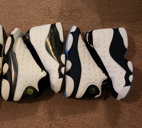 Lote Jordan 13, Talla 11.5 Barones, Obsidiana - Imagen 5 de 9