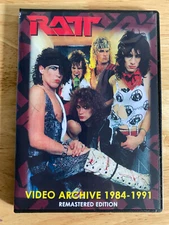 Ratt - Video Archive 1984-1991 DVD Live Rare Stephan Pearcy
