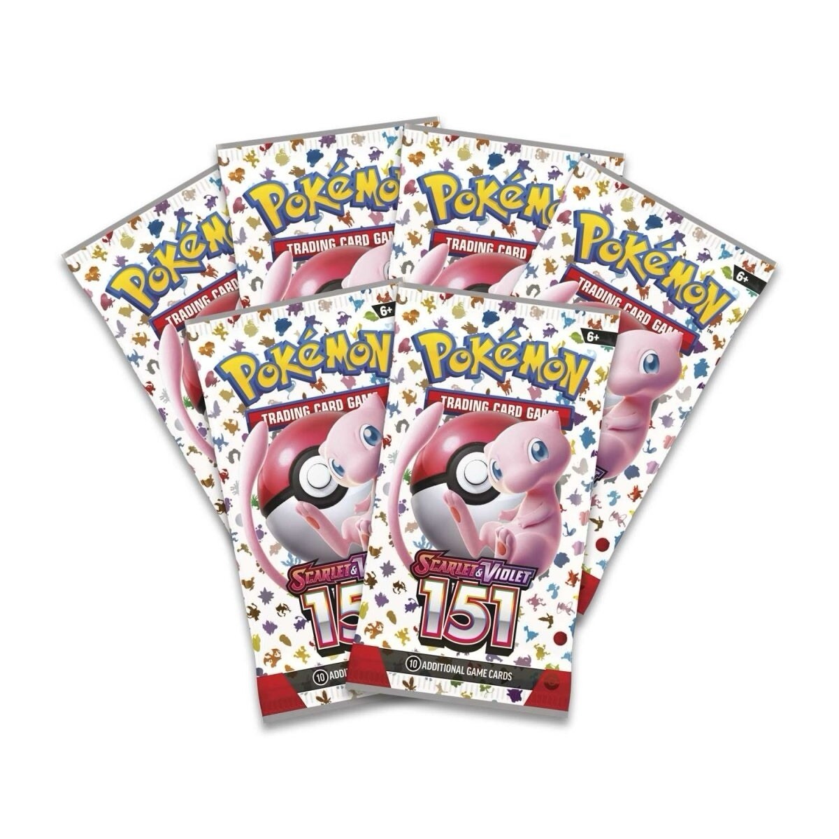 Pokémon TCG: Scarlet & Violet-151 Booster Bundle (6 Packs