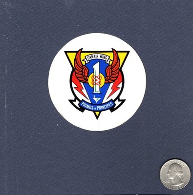 Sticker Decal CVW-1 CARRIER AIR WING ONE US NAVY Squadron Patch Bild