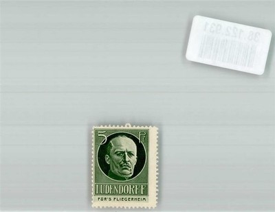 38122931 - Ludendorf fuer´s Fliegerheim Spende Vignette