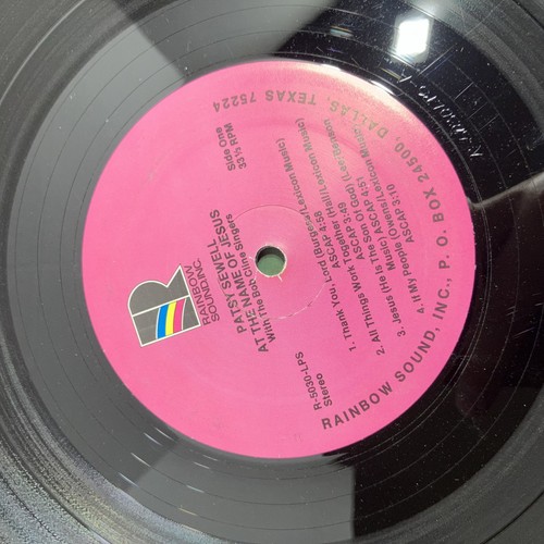 Vintage Patsy Sewell Vinyl LP At The Name Of Jesus Rainbow Sound Gospel 1980s - Picture 3 of 12