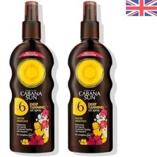 CABANA Tiefenbr&auml;unungs&ouml;l Spray 200ml - feuchtigkeitsspendende & br&auml;unungsverst&auml;rkende L&ouml;sung