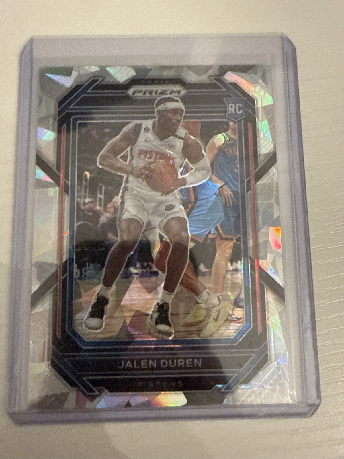 2022-23 Panini Prizm - Jalen Duren #239 Ice Prizm (RC)