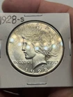 1928-S Peace Silver Dollar, Lustrous Looks BU Better Date! NR No Reserve Auction