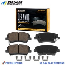 Front Premium Ceramic Brake Pads for Hyundai Elantra GT 2017 All Trim Levels