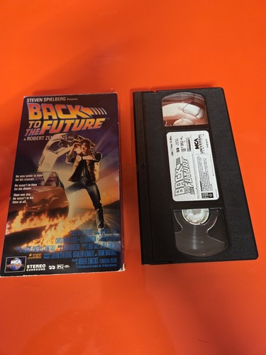 Back To The Future 1986 VHS Sci-Fi Film Michael J. Fox Steven Spielberg