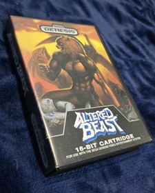 Altered Beast Sega Genesis Complete Original 16 bit 1989 NM USA fast shipping! 