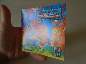 Legend of Hero Tonma game with manual, IREM USA ☆☆ Authentic (NEC TurboGrafx-16)