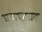 German ww2 rivets for helmet liner. Aluminum. Set. 13 rivets.