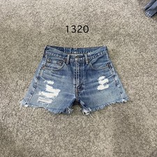 Vtg 90s Levi 502 Women Jeans Redline Selvedge Actual 28x2 Distressed