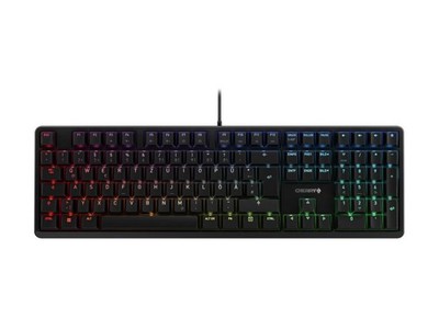 Cherry TAS G80-3000N RGB Corded DE-Layout sw MX SILENT RED Tastatur