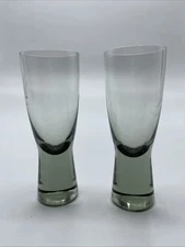 Blown Smoky Gray Shot Glass Made in Denmark 1960s Holmegaard Per Lutken