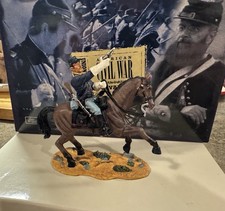 W Britain American Civil War Cavalry Union Private 3 17400 NIB MIB