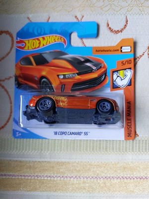 Hot Wheels ´18 COPO CAMARO SS, 1/64, MUSCLE MANIA 2019. In OVP.