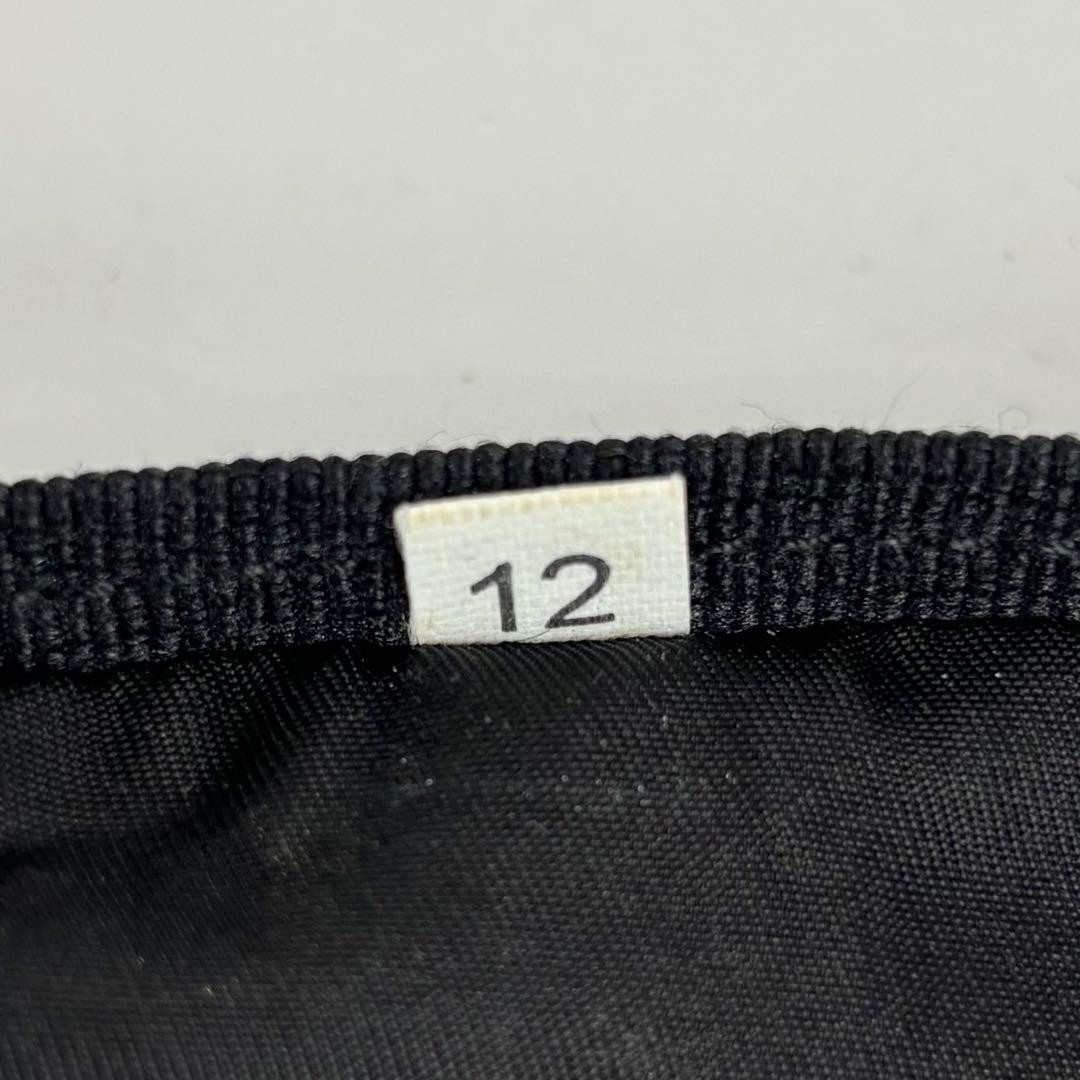 PRADA Drawstring Pouch Mini Bag Triangle Logo Bla… - image 14