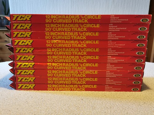 Ideal TCR Total Control Racing New Old Stock Track 10 Box Bundle - Picture 3 of 4