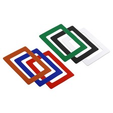Magnetic Photo Frame, 6pcs 4x6 Inch Picture Holder Multicolor