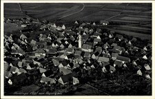 Ak Merklingen Alb Donau Kreis, Luftaufnahme - 11338903