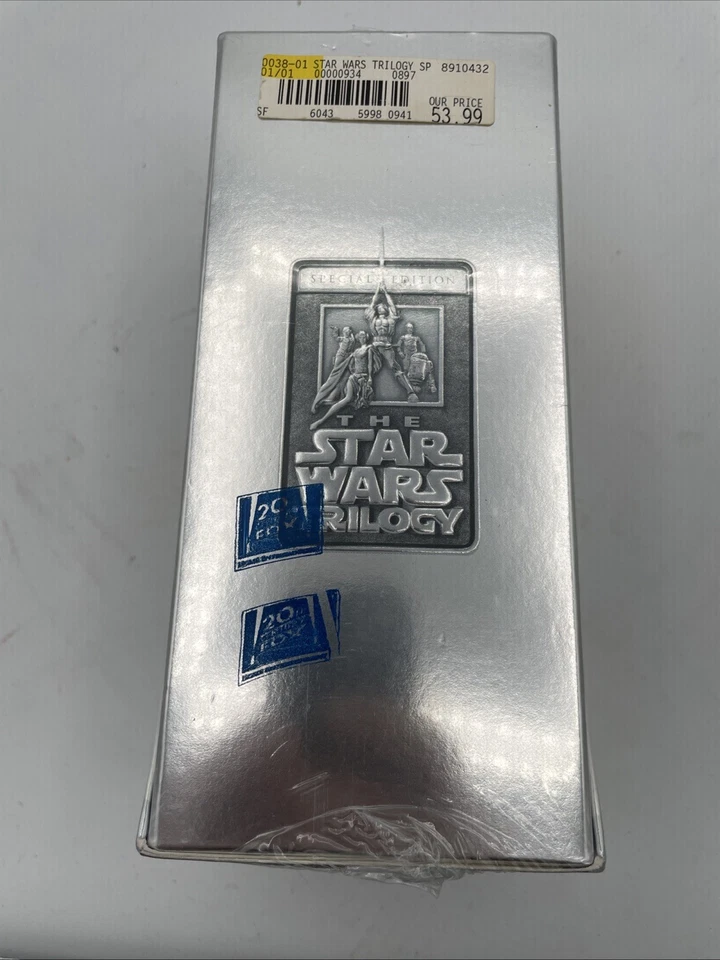Star Wars Trilogy (VHS, Special Edition - Platinum Widescreen Edition) New - Image 2 of 4