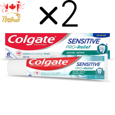 Colgate Sensitive Pro-Relief Enamel Repair Toothpaste 120mL ×2 Pack