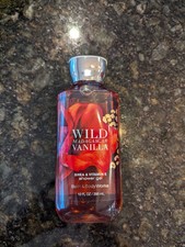 Bath  Body Works Wild Madagascar Vanilla Body Wash Shower Gel 10oz New