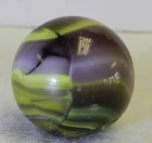 #21016m Cool Mid Size Marble King Blended Bumblebee Marble .73 Inches