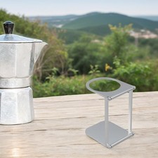 Für Outdoor Kaffeemaschine verstellbarer Halter aus Edelstahl