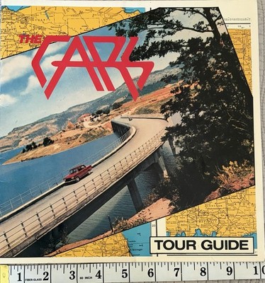The Cars, Tour Guide, US Concert Program, 1979
