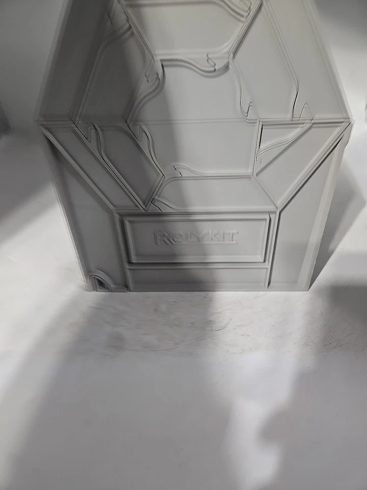 Rolykit Large Store Craft Tackle Box For Fishing Or Crafts Big Grey/Black - Image 3 of 4