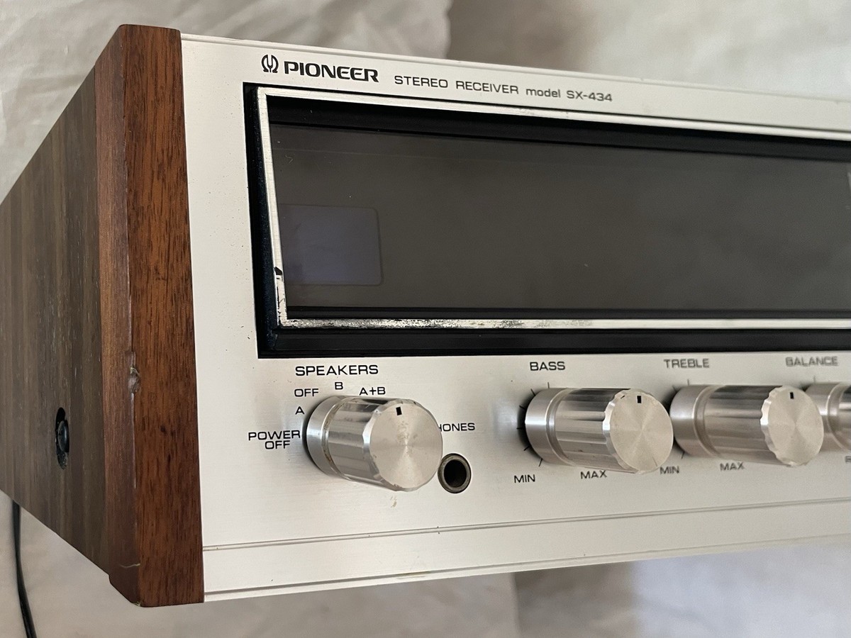 Pioneer Sx-434 Stereo Receiver Amp Worx Gr8 Audiophile