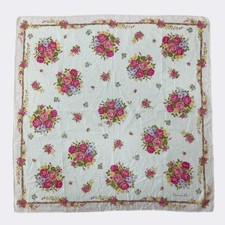 Vintage Christian Dior Handkerchief Neckerchief Bandana Pocket Square Gift