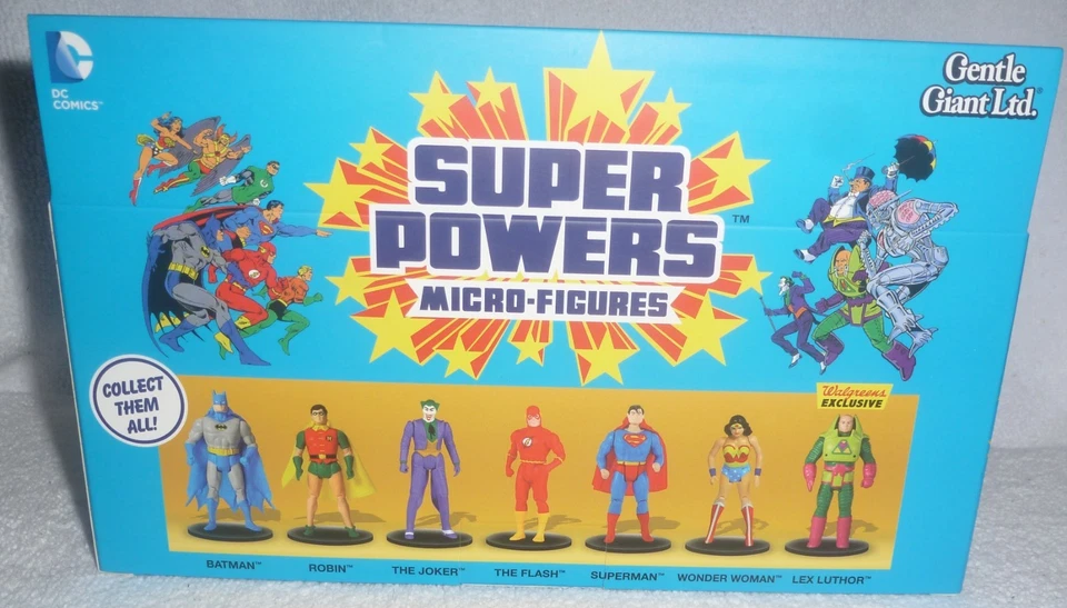 Microfigura exclusiva de DC Comics SDCC 2016 Gentle Giant Ltd Super Powers 3 Foto 4 de 4