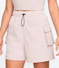 Nike Womens Woven High Rise Shorts Size Medium (Compare at $52)