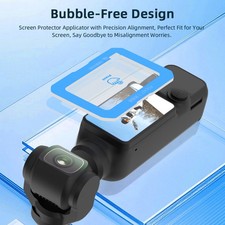 Camera Screen Quick Mount Tempered Film Kit Screen Protector For DJI Pocket 3
