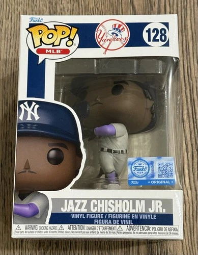 Funko Pop! MLB Baseball New York Yankees - Jazz Chisholm Jr. #128 Exclusive