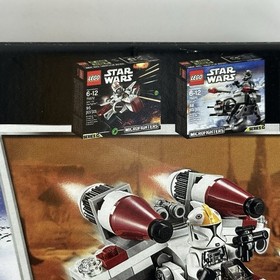 LEGO Star Wars Microfighters Super Pack 3-in-1 66534 With 3 Manuals No Minifigs