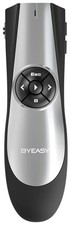 Wireless Presenter,RF 2.4GHz Presentation Clicker Remote 100 FT, USB PowerPoi...