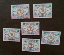 M2# Libéria 🇱🇷 Lot de timbres MNH - XF