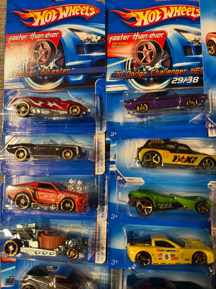 Hot Wheels Lote 21x Más Rápido Que Nunca Pocket Bikester / 70 Dodge / 09 Corvette G57 Foto 2 de 4