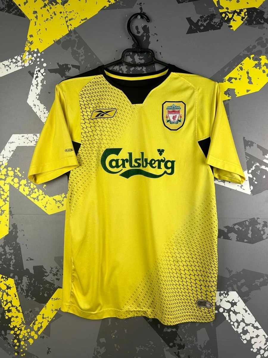 Reebok Liverpool Yellow International Club Soccer Fan Apparel and