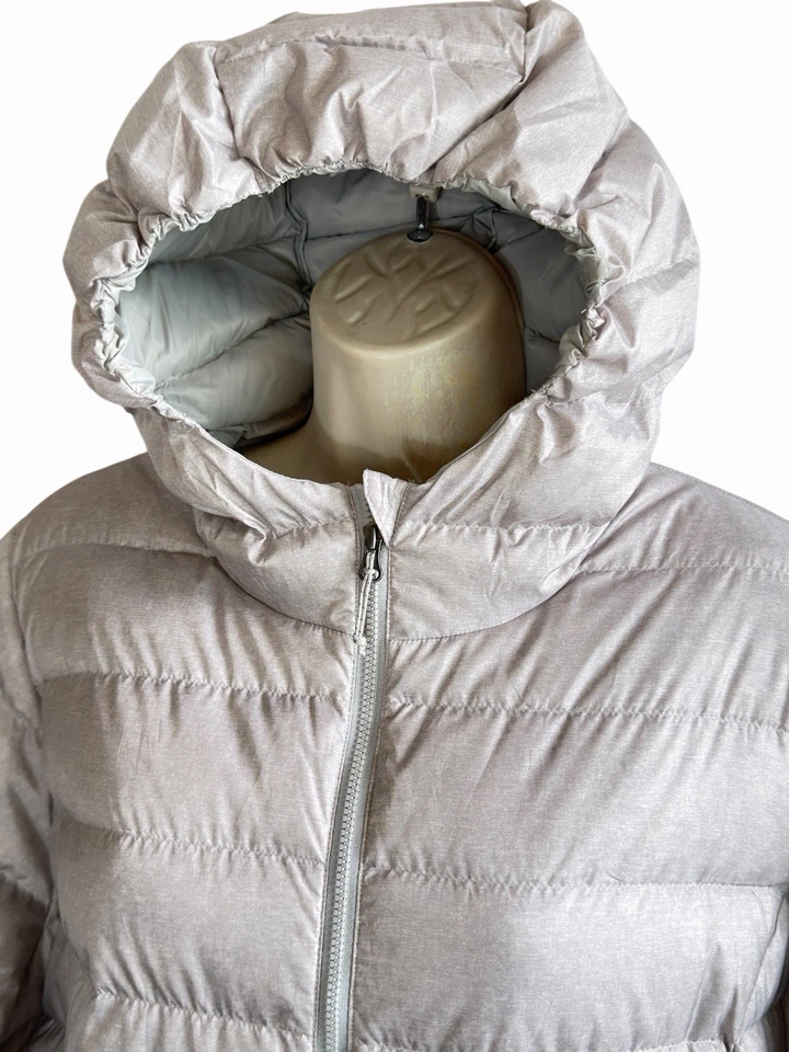 Eddie Bauer Down Parka EB 650 Lightweight in Gray Women's Size XXL NEW - Image 3 of 4