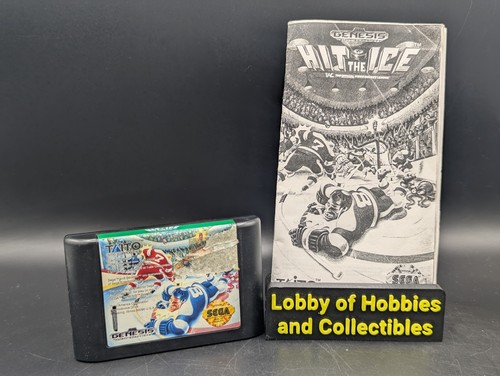 Hit the Ice ( Sega Genesis ) lose mit Handbuch - original - getestet